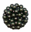 581008SCAGRN - 8mm Swarovski Crystal Scarabaeus Green Pearls - 1 Count