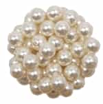 581008WHT - 8mm Swarovski Crystal White Pearls - 1 Count