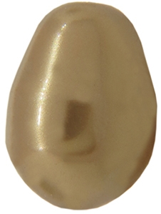 582111BRTGLD - 11mm x 8mm Swarovski Crystal Pear Shaped Drop - 1 Count