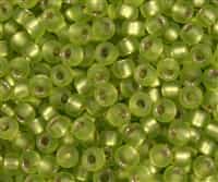 Miyuki 5/0 E Seed Beads 5E143SF TSL MA Chartreuse 10 Grams