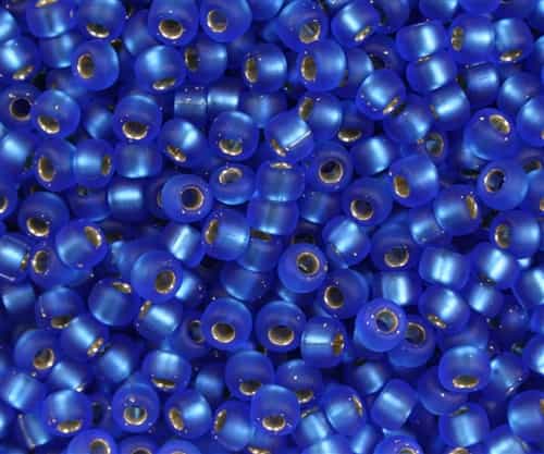 Miyuki 5/0 E Seed Beads 5E150SF TSL MA Sapphire 10 Grams