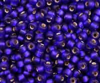 Miyuki 5/0 E Seed Beads 5E151SF TSL MA Cobalt Blue 10 Grams