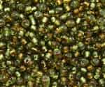 Miyuki 5/0 E Seed Beads 5E3273 TSL Rococo Chartreuse Topaz 10 Grams