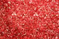 Miyuki 5/0 Triangle Beads 10 Grams 5TR1553 ICL* Clear/Dark Rose