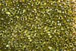 Miyuki 5/0 Triangle Beads 10 Grams 5TR1816 ICL Peridot/Black