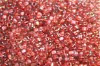 Miyuki 5/0 Triangle Beads 10 Grams 5TR1833 ICL Lt. Rose/Dark Rose