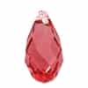 601013PAD - 13x6.5mm Swarovski Crystal Briolette Padparadscha - 1 count