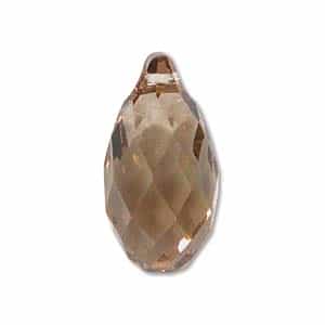 601013TOLT - 13x6.5mm Swarovski Crystal Briolette Light Colorado Topaz - 1 count