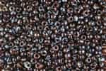 6RR4502 Picasso T Dark Amber 10 Grams Miyuki Seed Beads