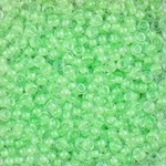 8/0 8RR1120 ICL Luminous Bright Lime Miyuki Rocailles 10 Grams