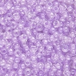 Miyuki Rocaille 8/0 Seed Beads 10 Grams 8RR222 ICL Clear/Lavender