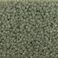 8RR2375 Translucent Sage Miyuki Rocaille 8/0 Seed Beads - 10 Grams