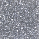 Miyuki Rocaille 8/0 Seed Beads 10 Grams 8RR242 ICL* Clear/Silver