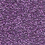 Miyuki Rocaille 8/0 Seed Beads 10 Grams 8RR243 ICL Clear/Dk Violet