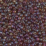 Miyuki Rocaille 8/0 Seed Beads 10 Grams 8RR257 TR Purple/Amber