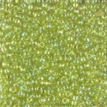 Miyuki Rocaille 8/0 Seed Beads 10 Grams 8RR258 TR Lime Green