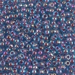 Miyuki Rocaille 8/0 Seed Beads 10 Grams 8RR340 AB ICL Hot Pink/Aqua