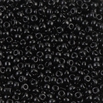 [ 8-2-F-1 ] Miyuki Rocaille 8/0 Seed Beads 10 Grams 8RR401 OP Black