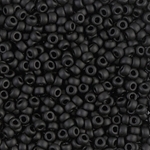 Miyuki Rocaille 8/0 Seed Beads 10 Grams 8RR401F OP MA Black
