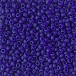 Miyuki Rocaille 8/0 Seed Beads 10 Grams 8RR414F OP MA Cobalt Blue