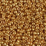 Miyuki Rocaille 8/0 Seed Beads 10 Grams Duracoat 8RR4203 Dk Gold