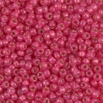 Miyuki Rocaille 8/0 Seed Beads 8RR4239 Duracoat Silver Lined Hot Pink Miyuki Rocailles 10 Grams