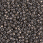 Miyuki Rocaille 8/0 Seed Beads 10 Grams 8RR4250 Duracoat Silver Lined Charcoal