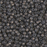 Miyuki Rocaille 8/0 Seed Beads 10 Grams 8RR4251 Duracoat Silver Lined Dark Charcoal