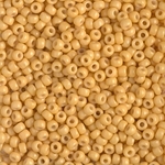 Miyuki Rocaille 8/0 Seed Beads 8RR4452 - Duracoat Opaque Dyed Rocailles - Light Honey Mustard - 10 Grams