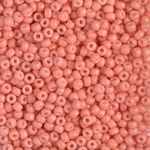 Miyuki Rocaille 8/0 Seed Beads 8RR4462 - Duracoat Opaque Dyed Rocailles - Med Salmon Pink - 10 Grams
