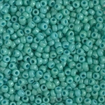 Miyuki Rocaille 8/0 Seed Beads 8RR4475 - Duracoat Opaque Dyed Rocailles - Celedon Blue - 10 Grams