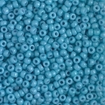 Miyuki Rocaille 8/0 Seed Beads 8RR4478 - Duracoat Opaque Dyed Rocailles - Robin Egg Blue - 10 Grams