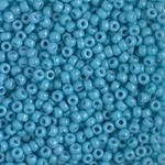 Miyuki Rocaille 8/0 Seed Beads 8RR4478 - Duracoat Opaque Dyed Rocailles - Robin Egg Blue - 10 Grams