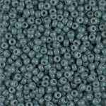 Miyuki Rocaille 8/0 Seed Beads 8RR4481 - Duracoat Opaque Dyed Rocailles - Dark Cyan Blue - 10 Grams