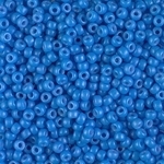 Miyuki Rocaille 8/0 Seed Beads 8RR4484 - Duracoat Opaque Dyed Rocailles - Cornflower Blue - 10 Grams