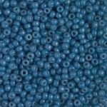 Miyuki Rocaille 8/0 Seed Beads 8RR4485 - Duracoat Opaque Dyed Rocailles - Dark Imperial Blue - 10 Grams