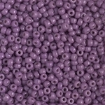 Miyuki Rocaille 8/0 Seed Beads 8RR4489 - Duracoat Opaque Dyed Rocailles - Medium Orchid - 10 Grams