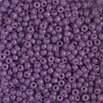 Miyuki Rocaille 8/0 Seed Beads 8RR4490 - Duracoat Opaque Dyed Rocailles - Dark Orchid - 10 Grams