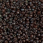 Miyuki Rocaille 8/0 Seed Beads 8RR4503 Picasso T Red Brown Miyuki Rocailles 10 Grams