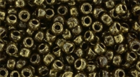 Toho 8/0 Round 8TO1705 - Gilded Marble Brown - 10 Grams