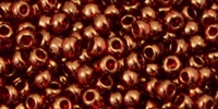 Toho 8/0 Round 8TO329 - Gold-Lustered African Sunset - 10 Grams