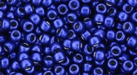 Toho 8/0 Round 8TOYPS0084 - HYBRID ColorTrends: Metallic - Lapis Blue - 10 Grams