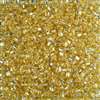 Miyuki 8/0 Triangle Beads 8TR1102 TSL Gold