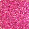 Miyuki 8/0 Triangle Beads 8TR1110 ICL Clear/Fushia