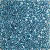 Miyuki 8/0 Triangle Beads 8TR1115 ICL Clear/Dark Turquoise Blue