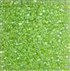 Miyuki 8/0 Triangle Beads 8TR1153 TR Lime Green