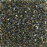 Miyuki 8/0 Triangle Beads 8TR1840 ICL Gold/Black