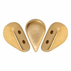 Amos par Puca : AMS58-00030-01710 - Matte Light Gold - 25 Beads