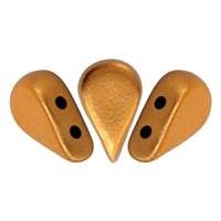 Amos par Puca : AMS58-00030-01740 - Matte Bronze Gold - 25 Beads