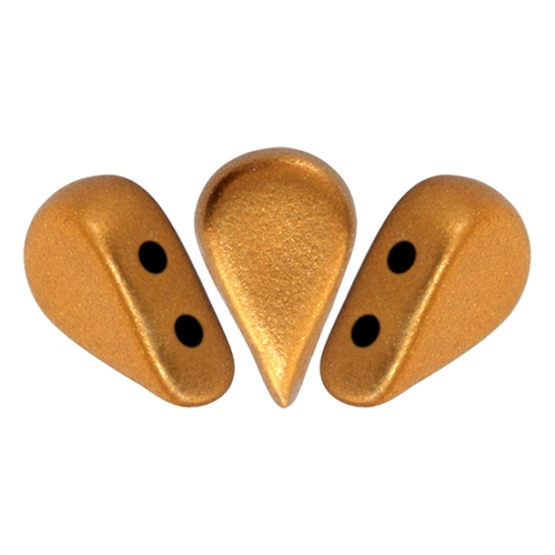 Amos par Puca : AMS58-00030-01740 - Matte Bronze Gold - 25 Beads
